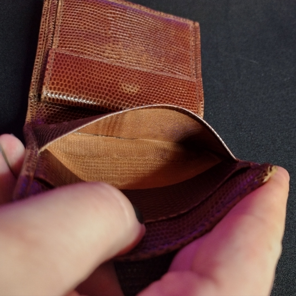 Salvatore Ferragamo Brown Leather Bi-fold Wallet - Picture 11 of 13